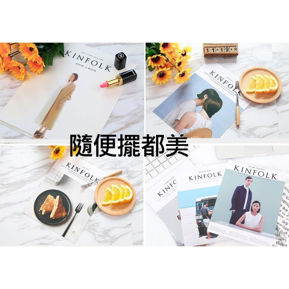 📣拍攝道具🎊KINFOLK雜誌卡拍攝背景擺件裝飾拍照道具Instagram雜貨小物Zakka飾品化妝品保養品食物拍照-細節圖9