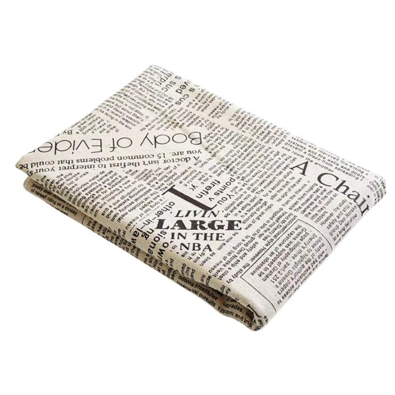 【台灣現貨24H內寄送】📣拍攝道具🎊英文棉麻布拍攝背景擺件裝飾拍照道具IG雜貨小物Zakka飾品化妝品保養品食物拍照-細節圖2