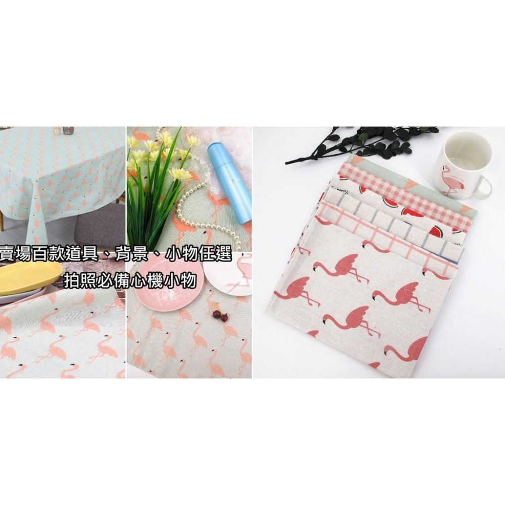 📣IG風背景布紅火烈鳥🎊韓國流行火烈鳥格子拍攝背景桌布拍照道具Instagram雜貨小物Zakka飾品化妝品保養品-細節圖4