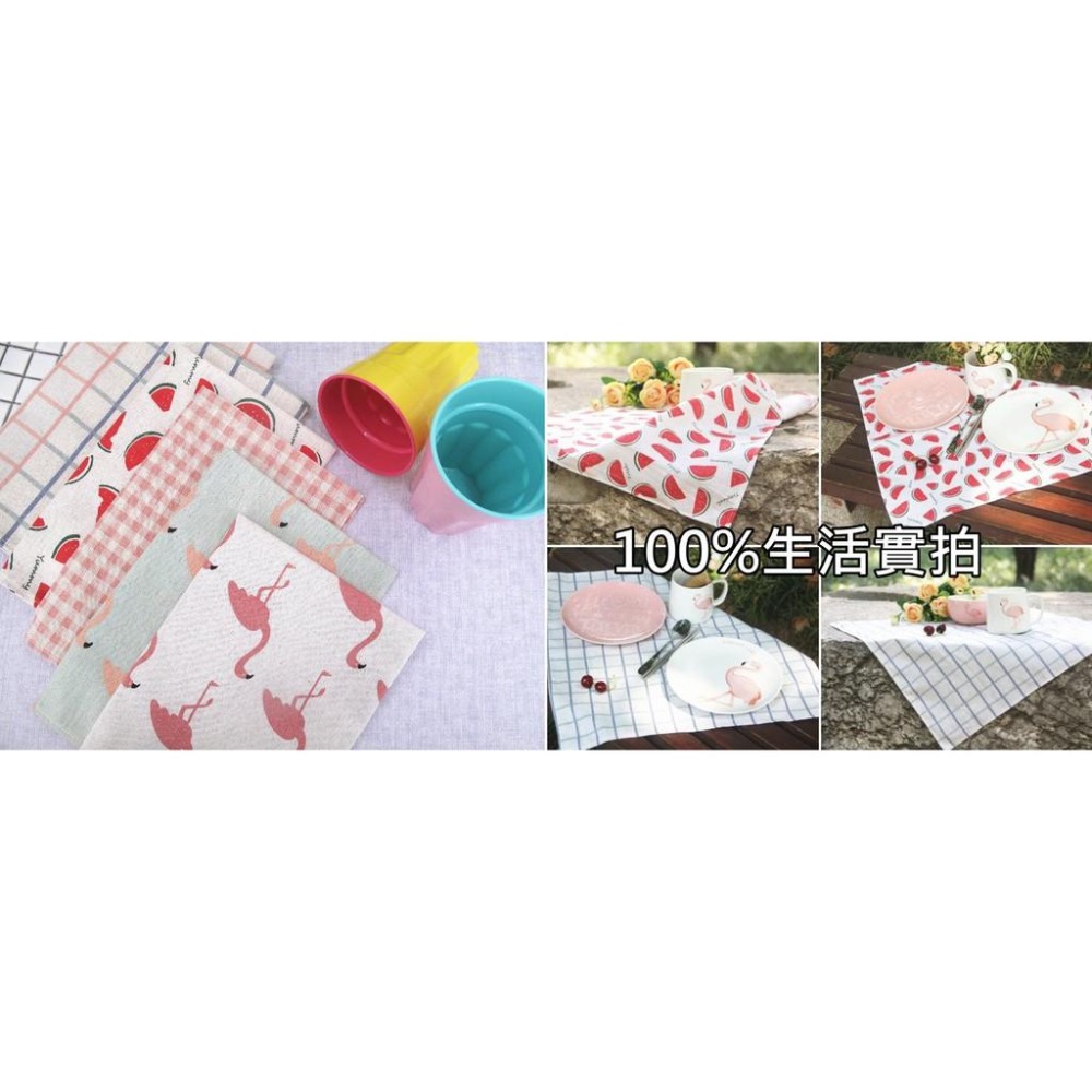 📣IG風背景布紅火烈鳥🎊韓國流行火烈鳥格子拍攝背景桌布拍照道具Instagram雜貨小物Zakka飾品化妝品保養品-細節圖5