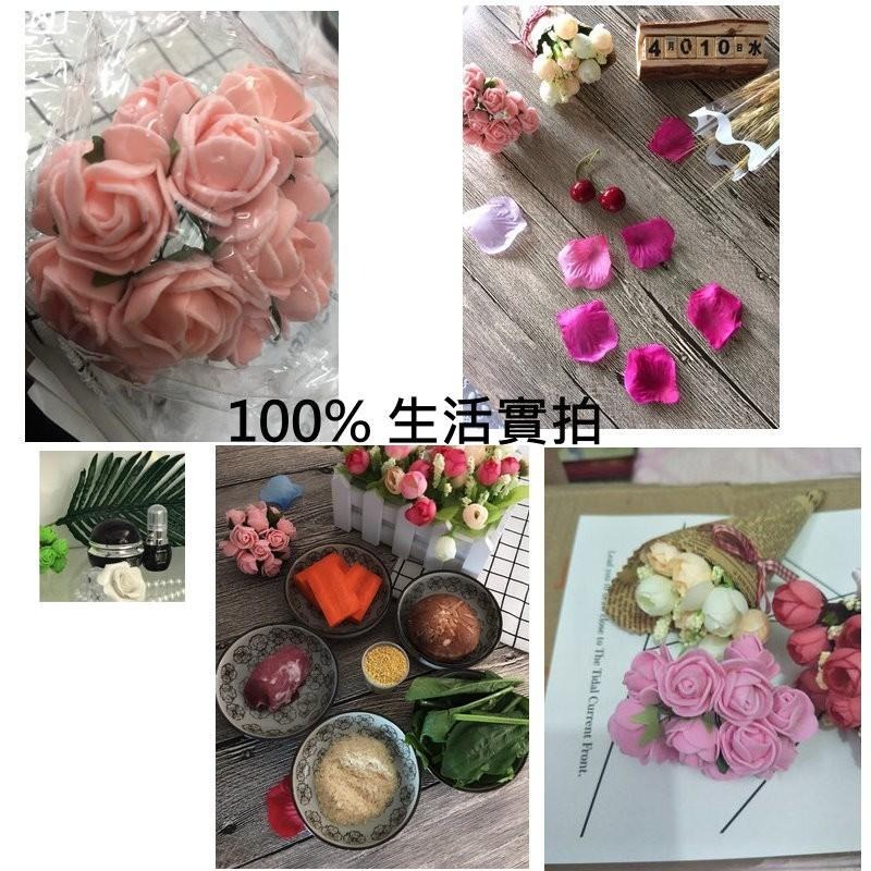 【台灣現貨免等】📣拍攝道具🎊迷你玫瑰花12朵拍攝背景擺件裝飾拍照道具IG雜貨小物Zakka飾品化妝品保養品食物拍照-細節圖8