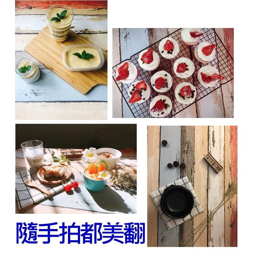 【台灣現貨】📣復古彩色地中海風背景紙🎊拍照道具拍攝擺件裝飾IG雜貨小物Zakka白色實木仿真化妝品保養品食物拍照-細節圖3