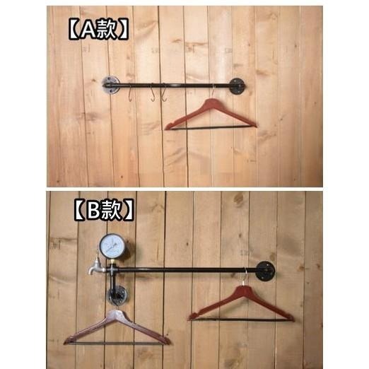 【台灣現貨】24H內出免等📣工業風衣架🎊鐵管多尺寸衣帽架展示架服裝店loft工業鐵管法蘭片水管置物復古檯酒吧裝潢餐廳民宿-細節圖3