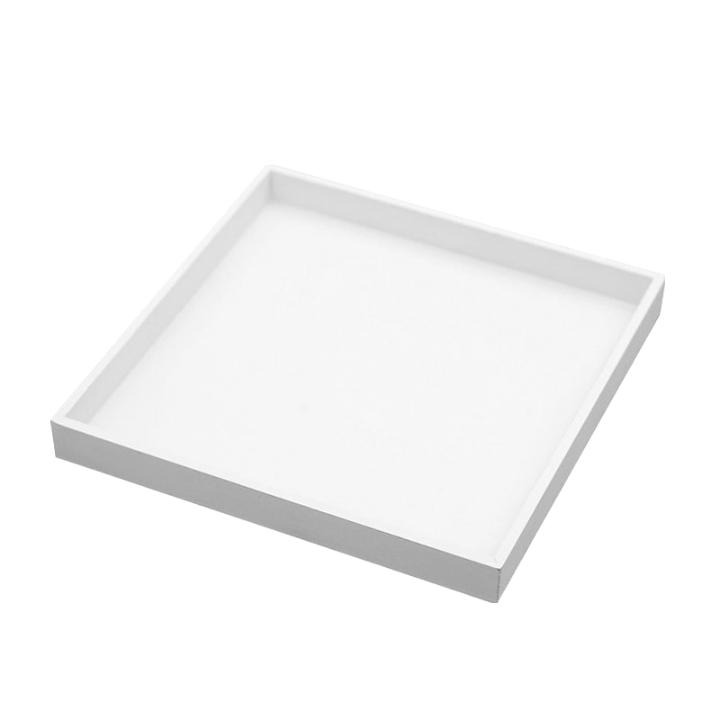 【現貨24H內寄出】IG美拍收納盒-冷淡風木頭白色盒子托盤韓國chic擺拍背景飾品產品拍照道具奶白方盤木盒ins白色木盒-細節圖2