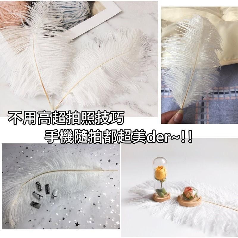 【台灣現貨免等】天然羽毛🎊拍攝背景白色羽毛擺件裝飾拍照道具IG美拍雜貨小物Zakka飾品化妝品保養品食物天然鴕鳥毛白毛-細節圖8