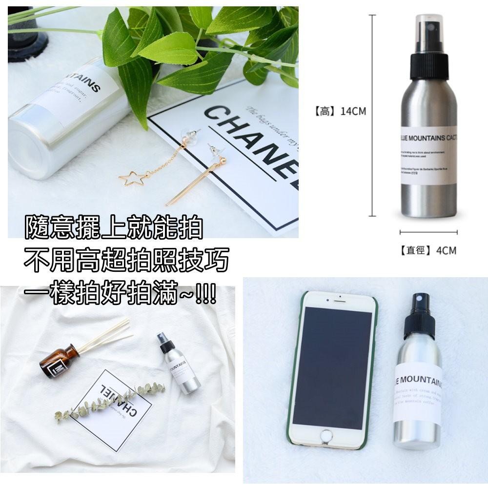 📣台灣現貨免等📣鋁瓶IG超夯拍照道具鋁罐ins北歐冷淡風棕瓶廣口瓶伊索瓶IG貼紙花束貼紙棉麻布化妝品噴霧瓶-細節圖3