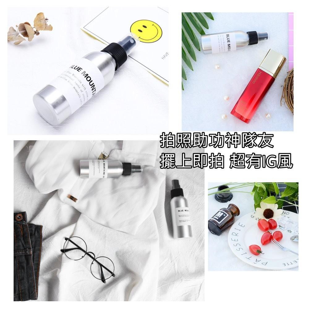 📣台灣現貨免等📣鋁瓶IG超夯拍照道具鋁罐ins北歐冷淡風棕瓶廣口瓶伊索瓶IG貼紙花束貼紙棉麻布化妝品噴霧瓶-細節圖4