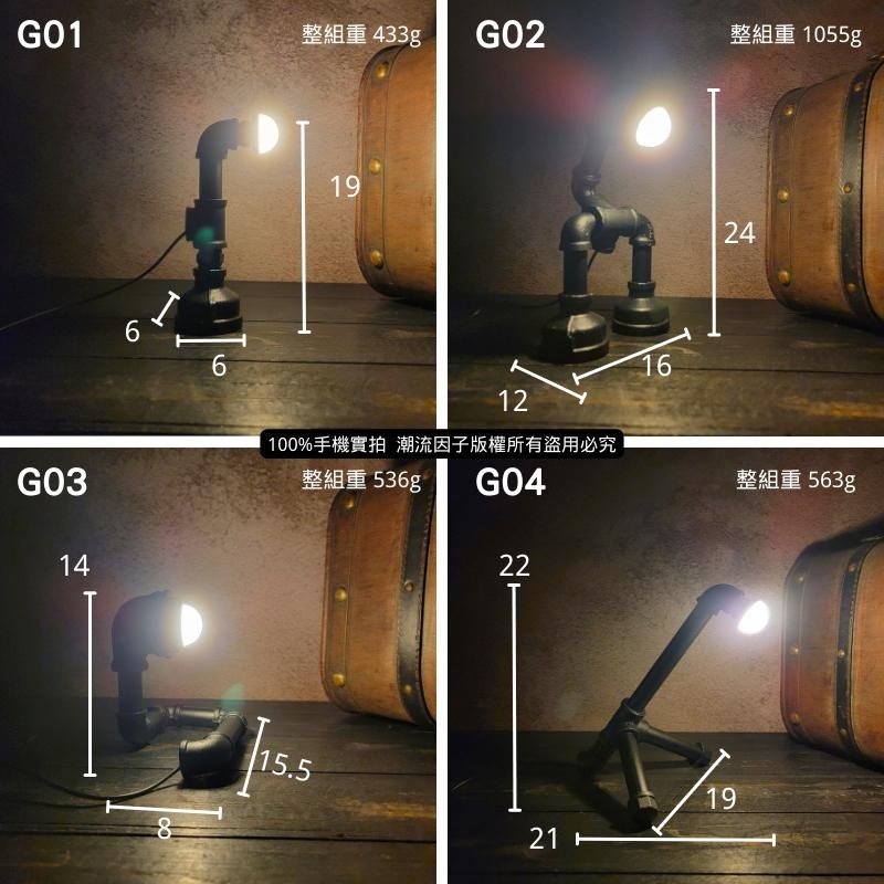 📣台灣現貨24H內出🎊機器人造型燈loft工業鐵管裝飾燈復古藝術燈床頭氛圍燈吧檯酒吧裝潢裝飾美式藝術燈水管擺飾燈生日禮物-細節圖3