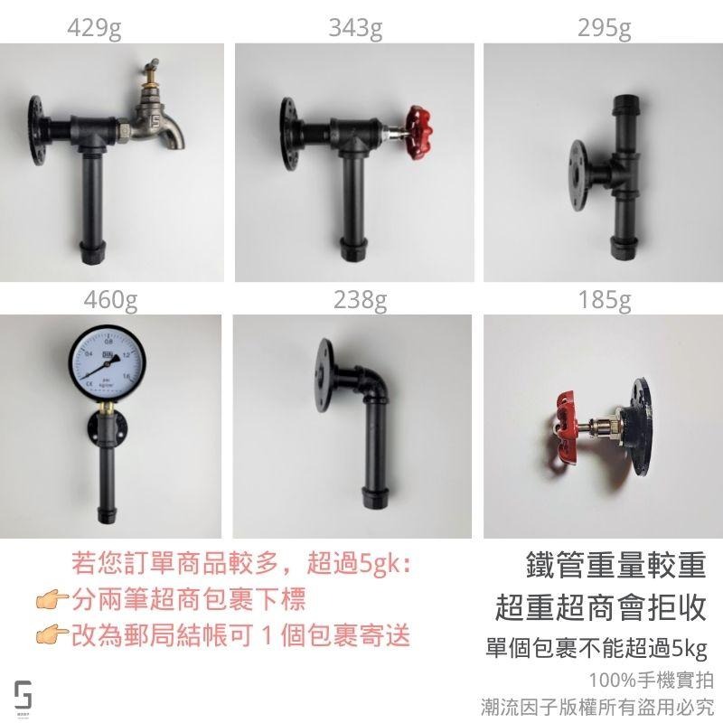 【台灣現貨】24H內出免等-鐵管門把loft水管手把鍍鋅管門拉把鐵手把創意金屬手拉把抽屜拉把復古金屬北歐簡約黑色衣櫃門把-細節圖6