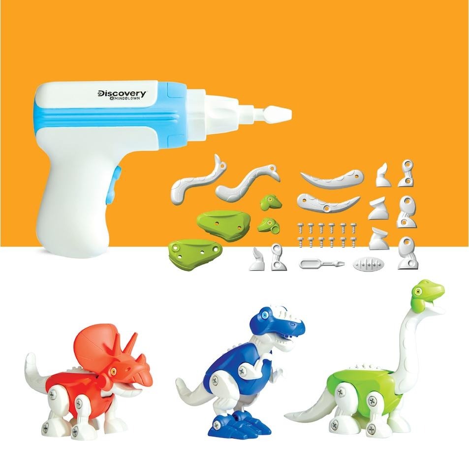 Discovery 小小工程師恐龍模型套組/4894088062748-細節圖4