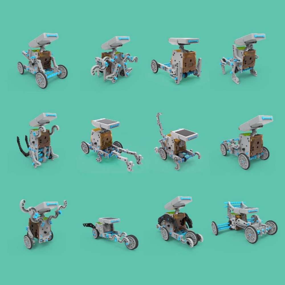 Discovery 12合1太陽能機器人 4894088047868-細節圖7