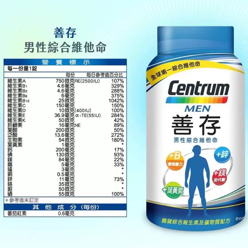 特價【Costco好市多代購】銀寶善存50+ 女性 男性 綜合維他命 290錠 /善存 女男 綜合維他命 280錠 最新-細節圖5