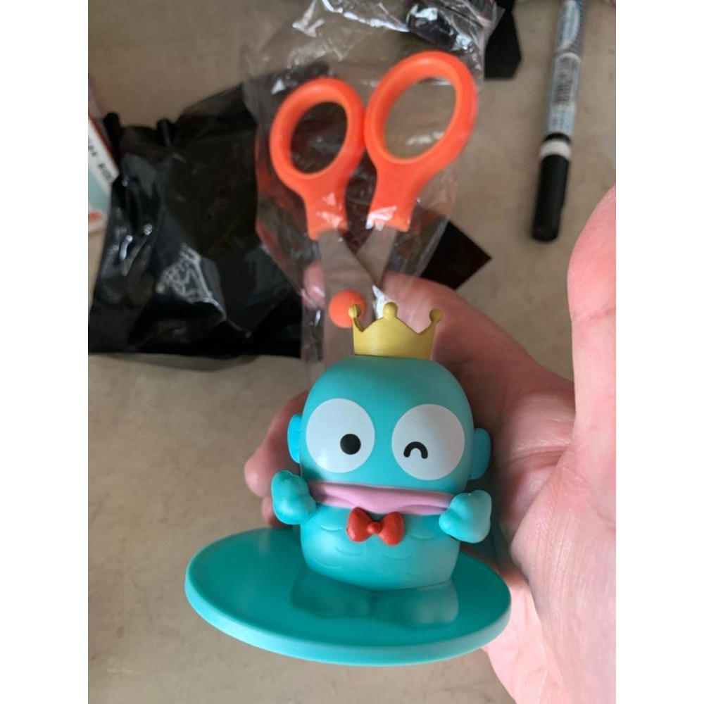 人魚漢頓 公仔造型文具 剪刀 學生剪刀 伸縮捲尺 量尺 三麗鷗 7-11-細節圖7
