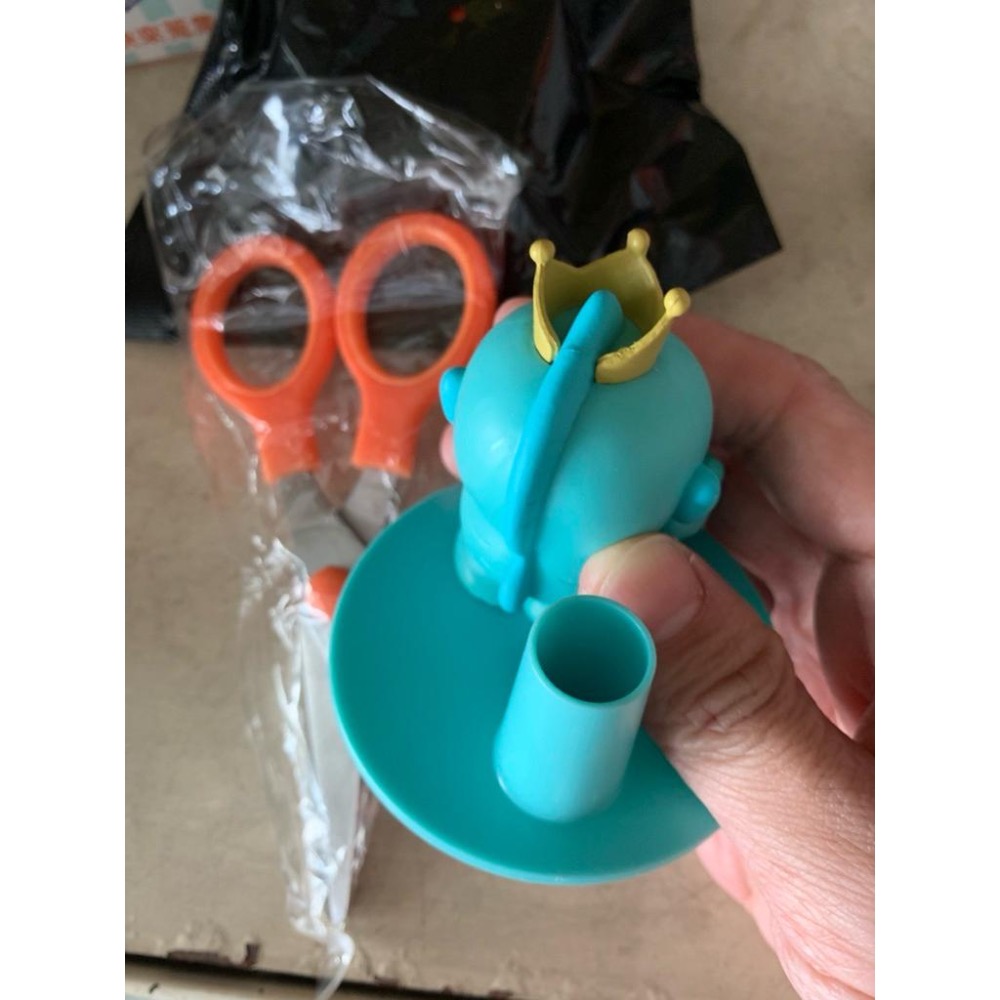 人魚漢頓 公仔造型文具 剪刀 學生剪刀 伸縮捲尺 量尺 三麗鷗 7-11-細節圖8