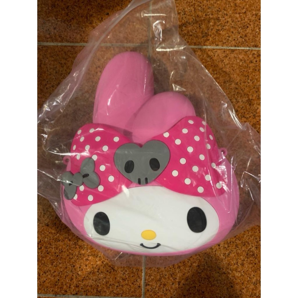 酷洛米 20週年限定 造型矽膠包 美樂蒂50週年限定 造型萬用包 7-11集點 庫洛米 側背包 肩背包 小包包 兒童背包-細節圖4