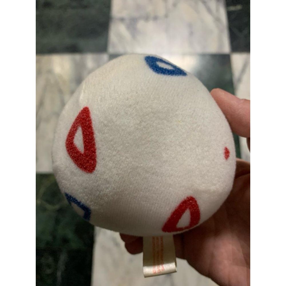 二手絕版 TOMY 精靈寶可夢 神奇寶貝 波克比 可變身 變蛋 拉鍊翻轉 寶貝球 絨毛娃娃-細節圖7