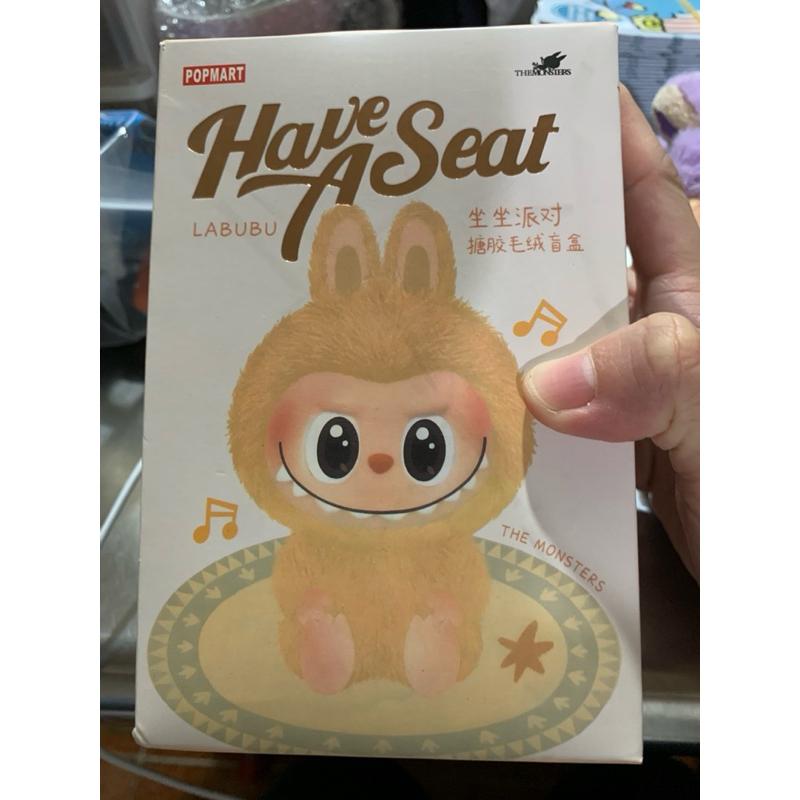 坐坐派對 ZIZI 美滋滋 LABUBU 搪膠毛絨盲盒 已拆 非正版-細節圖2