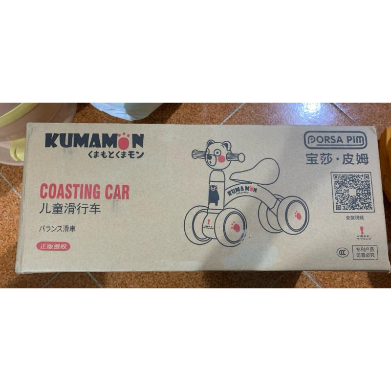 熊本熊滑行車 卡通平衡車 卡通玩具車 兒童滑步車 COASTING CAR KUMAMON無腳踏 小孩幼兒 美國加州品牌-細節圖8