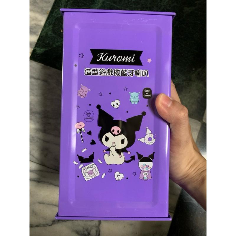 酷洛米 造型遊戲機 藍牙喇叭 音箱 庫洛米 藍芽 夾娃娃機 Kuromi 三麗鷗 特製限量版 美好聯名款-細節圖6