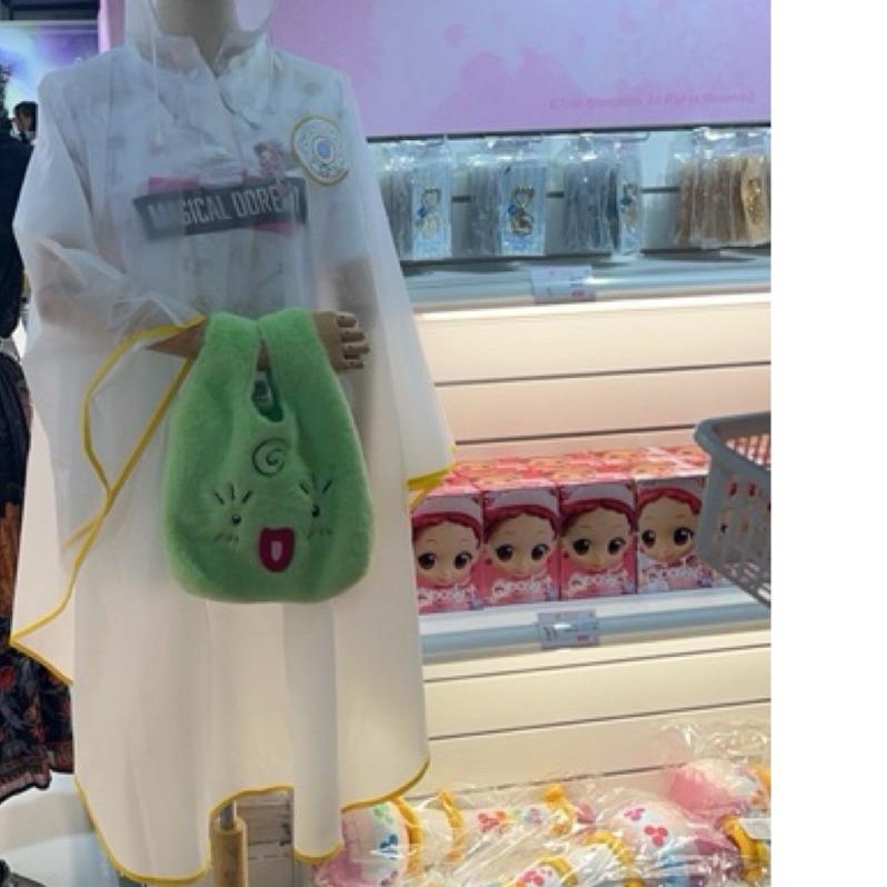 魔女莉卡 絨毛提袋 小魔女DOREMI  25週年展 台北快閃店 小花背包-細節圖2