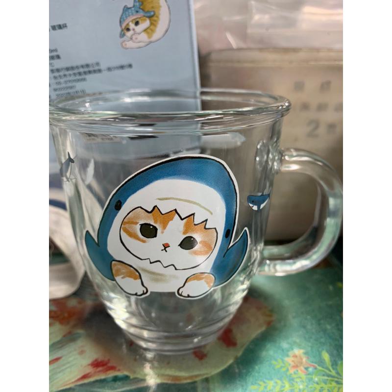 貓福珊迪玻璃杯 經典鯊魚系列 3款 貓福珊迪軟萌系變裝集點-細節圖2