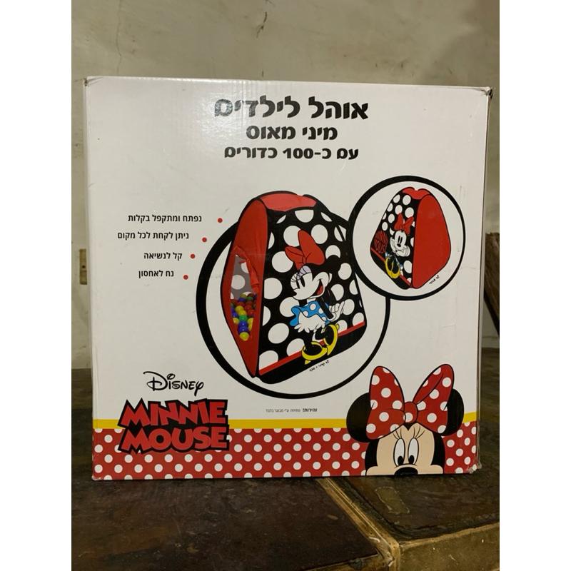 米妮帳篷 球池 100球 兒童玩具屋 迪士尼 米奇 米老鼠-細節圖2