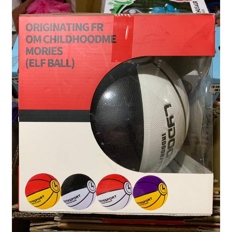 精靈球款籃球 7號籃球 精靈球造型籃球 黑白 寶可夢 皮卡丘-細節圖3