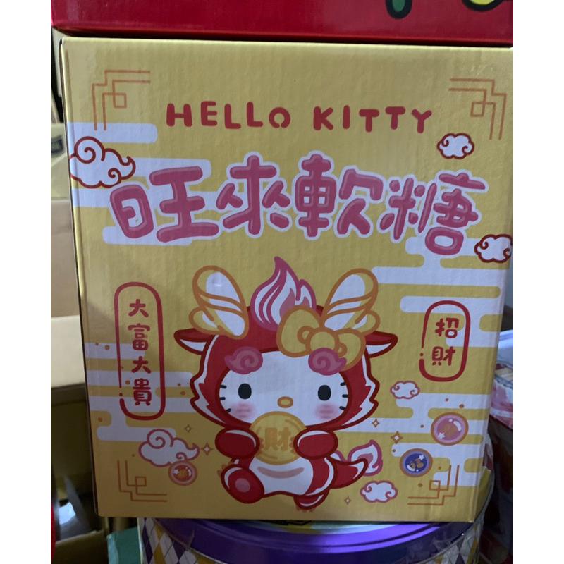 （無糖果）Hello Kitty 存錢筒禮盒 kitty存錢桶 龍年 旺來招財-細節圖2