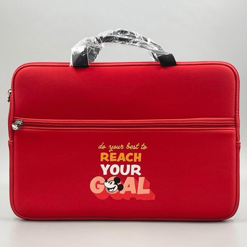 （無零食）迪士尼 米奇手提電腦包 米奇多功能提袋 萬歲牌禮盒-細節圖4