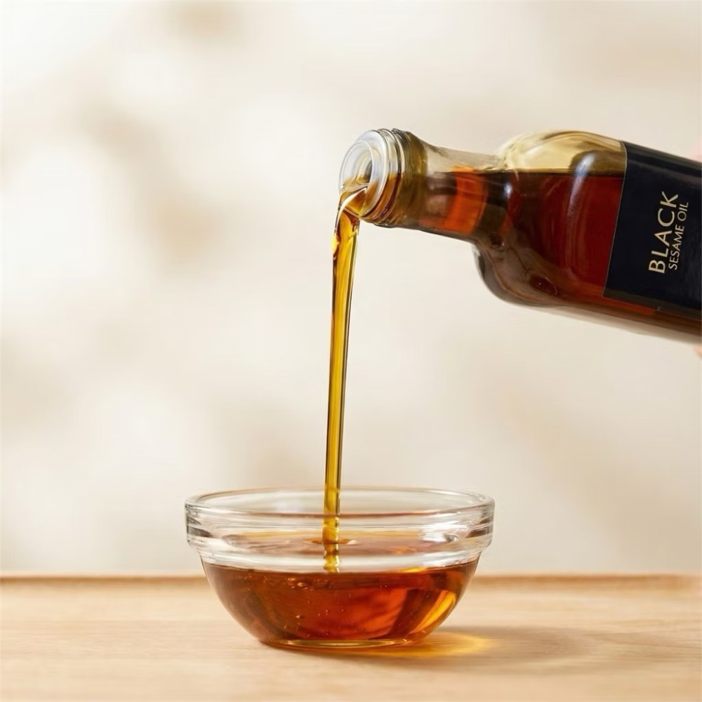 純正100%冷壓初榨黑芝麻油（原料：台灣芝麻）-細節圖4
