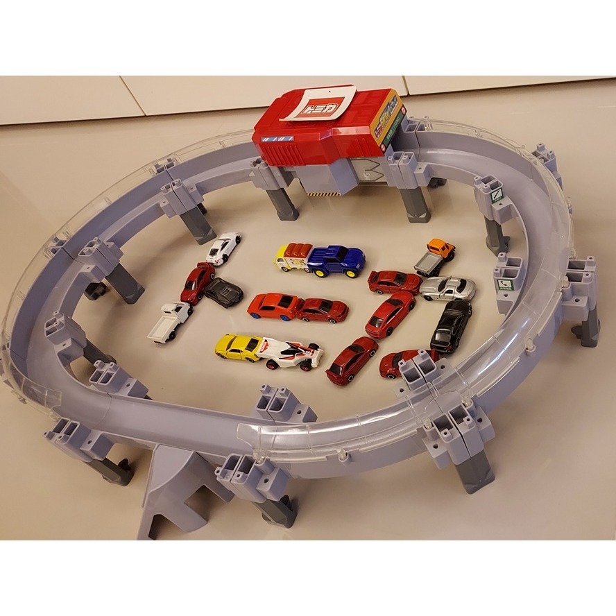 【トミカ】Takara Tomy絕版TOMICA GOGO HIGHWAY 多美小汽車衝衝衝高速公路(不含卡片及小車)-細節圖4