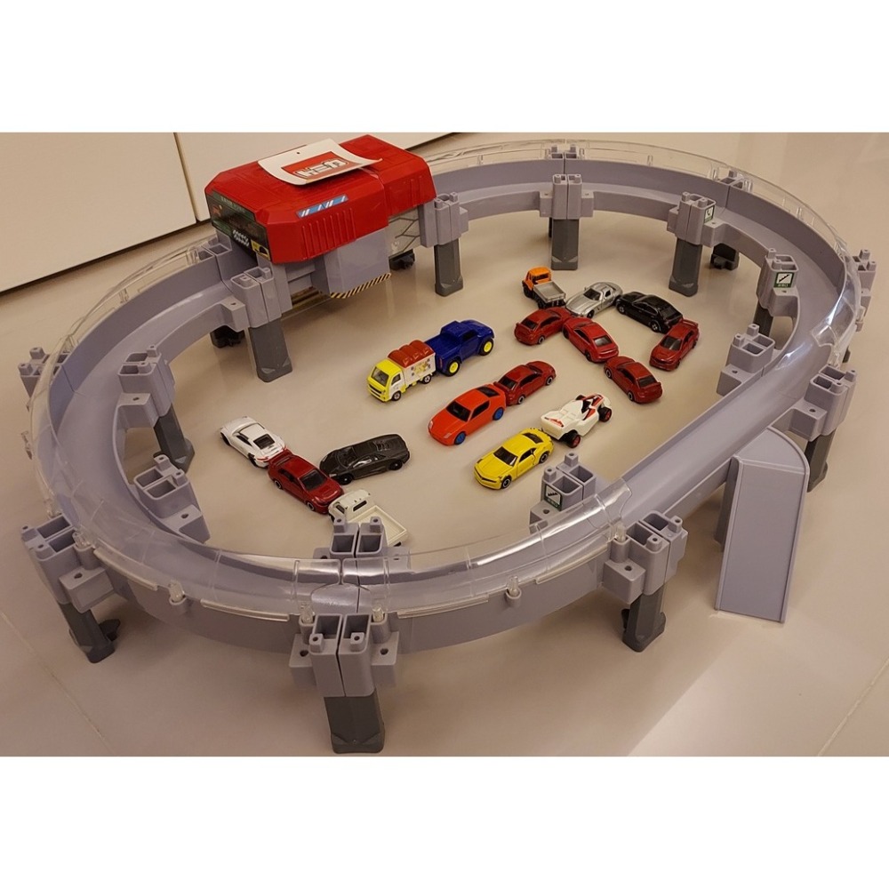 【トミカ】Takara Tomy絕版TOMICA GOGO HIGHWAY 多美小汽車衝衝衝高速公路(不含卡片及小車)-細節圖5