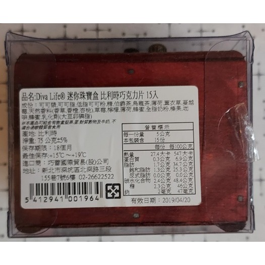 【DIVA LIFE】絕版迷你珠寶盒_售空盒(僅此一件)-細節圖5