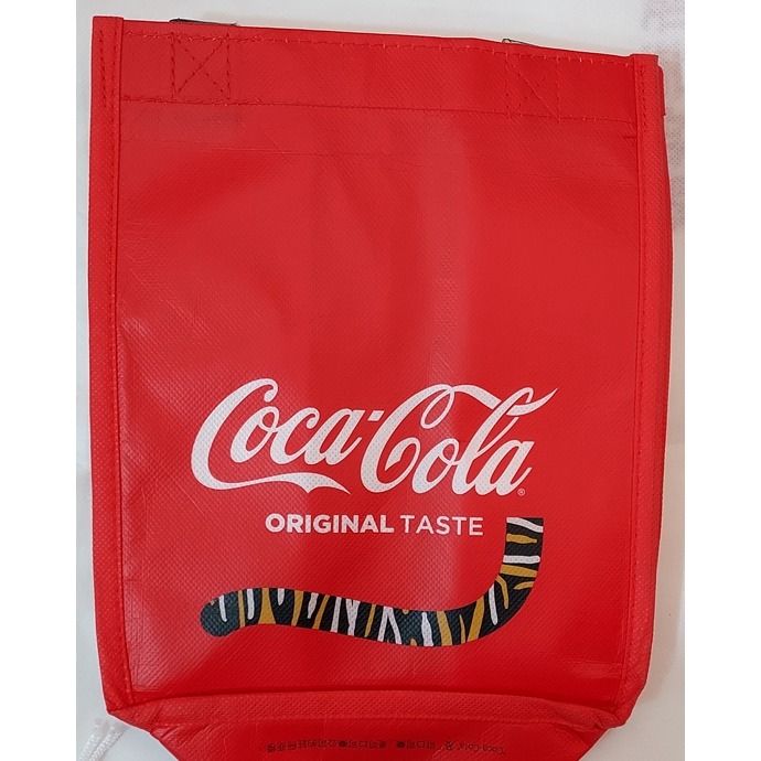 【可口可樂】絕版2022虎年限定環保購物袋(28x23x15cm)-細節圖2