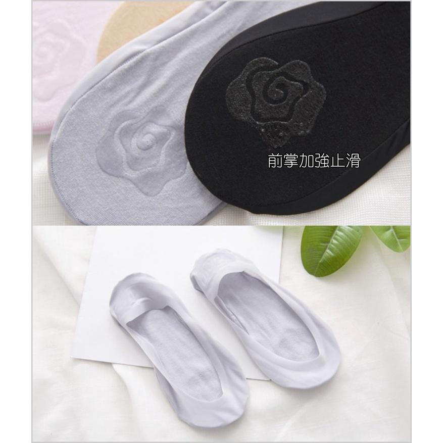 ✦Is anything sells♥ 日式冰絲無痕一片式矽膠防滑隱形襪(加大)-細節圖4