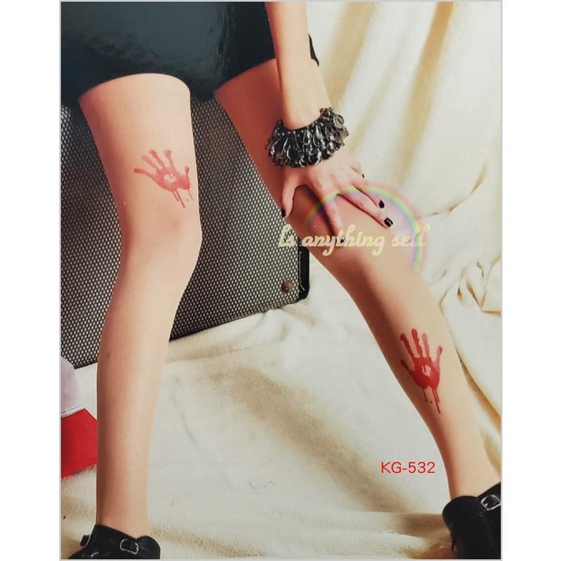 ✦Is anything sells♥ 美娜斯 透膚刺青褲襪(出清)2-細節圖9