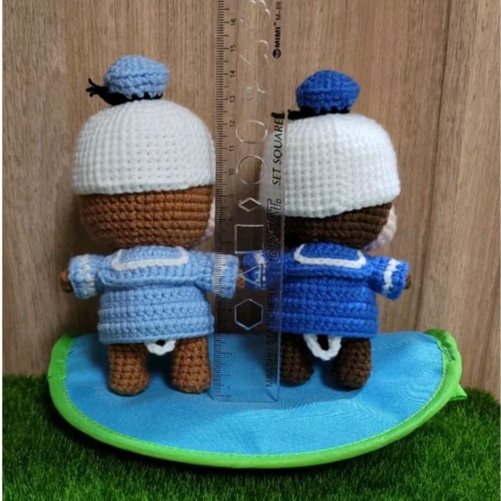 變裝奇奇＆蒂蒂衣服專區🐿鈎針。針織。毛線娃娃～🍉-細節圖2