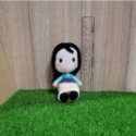 坐坐公主💕💕鈎針。針織。毛線娃娃～🍉-規格圖11