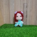 坐坐公主💕💕鈎針。針織。毛線娃娃～🍉-規格圖11