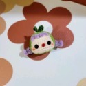 發芽了～～可愛妹妹頭鑰匙圈🌱鈎針。針織。毛線娃娃～🍉-規格圖7