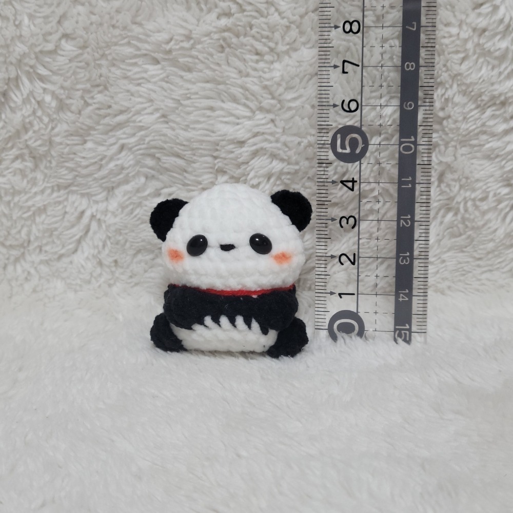 迷你小動物鑰匙圈😺鈎針。針織。毛線娃娃～🍉-規格圖1