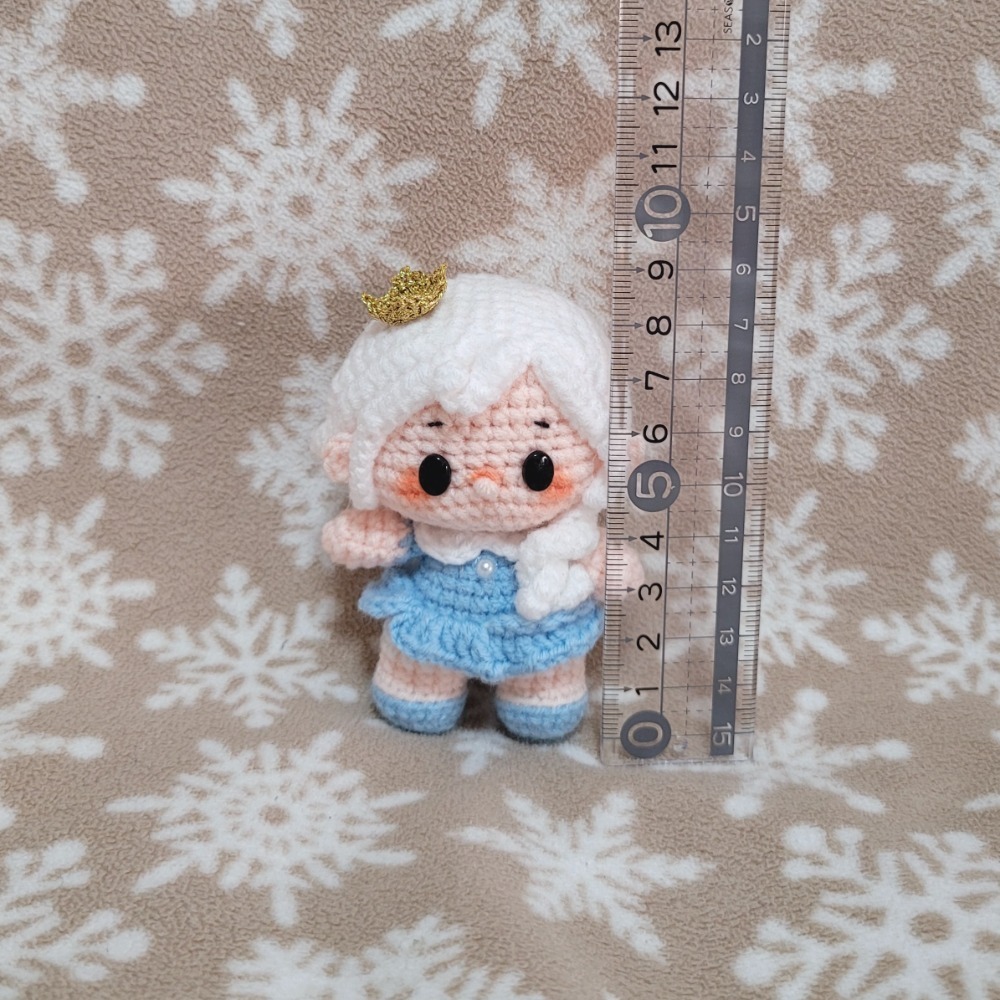 鈎針。針織。毛線娃娃～🍉公主駕到🌟-細節圖9