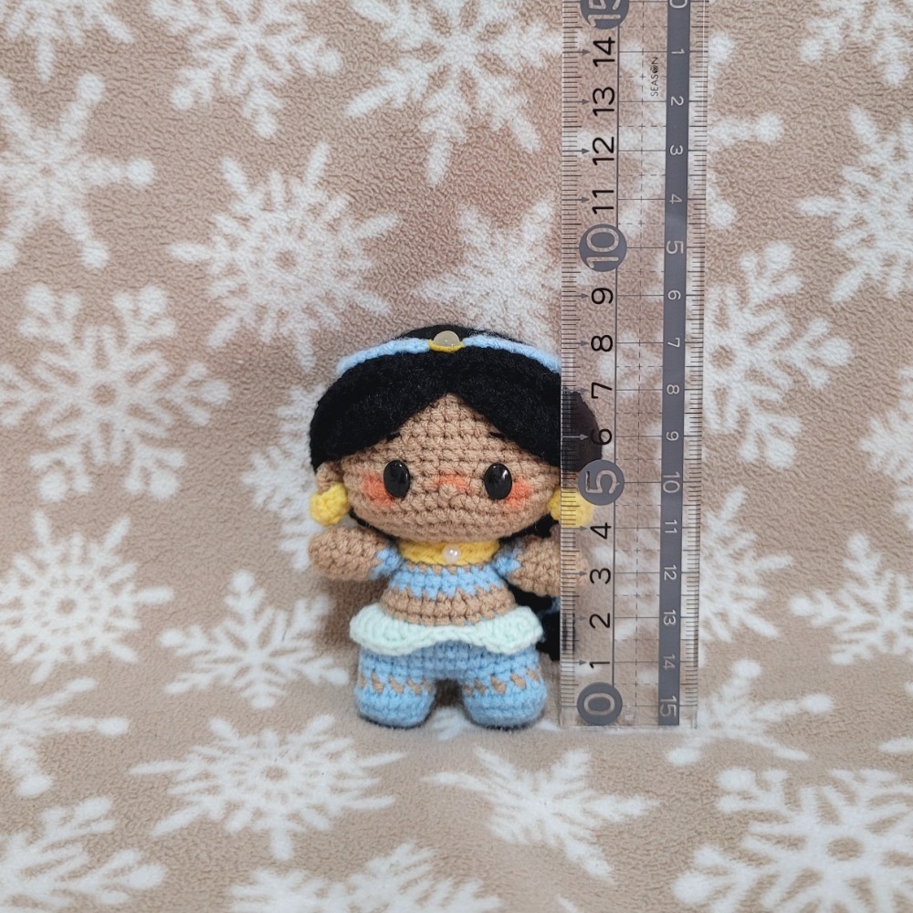 鈎針。針織。毛線娃娃～🍉公主駕到🌟-規格圖11