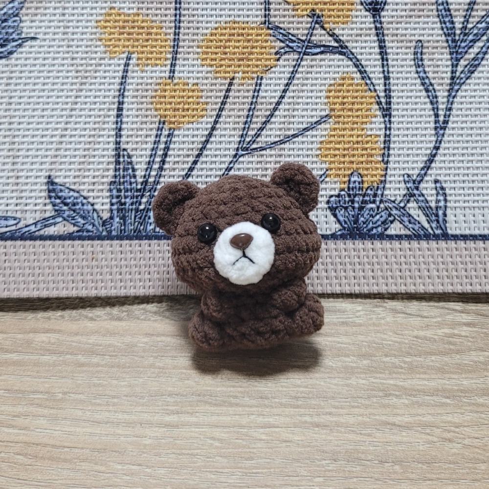 鈎針。針織。毛線娃娃～🍉迷你仔仔鑰匙圈🌈🌈-規格圖5