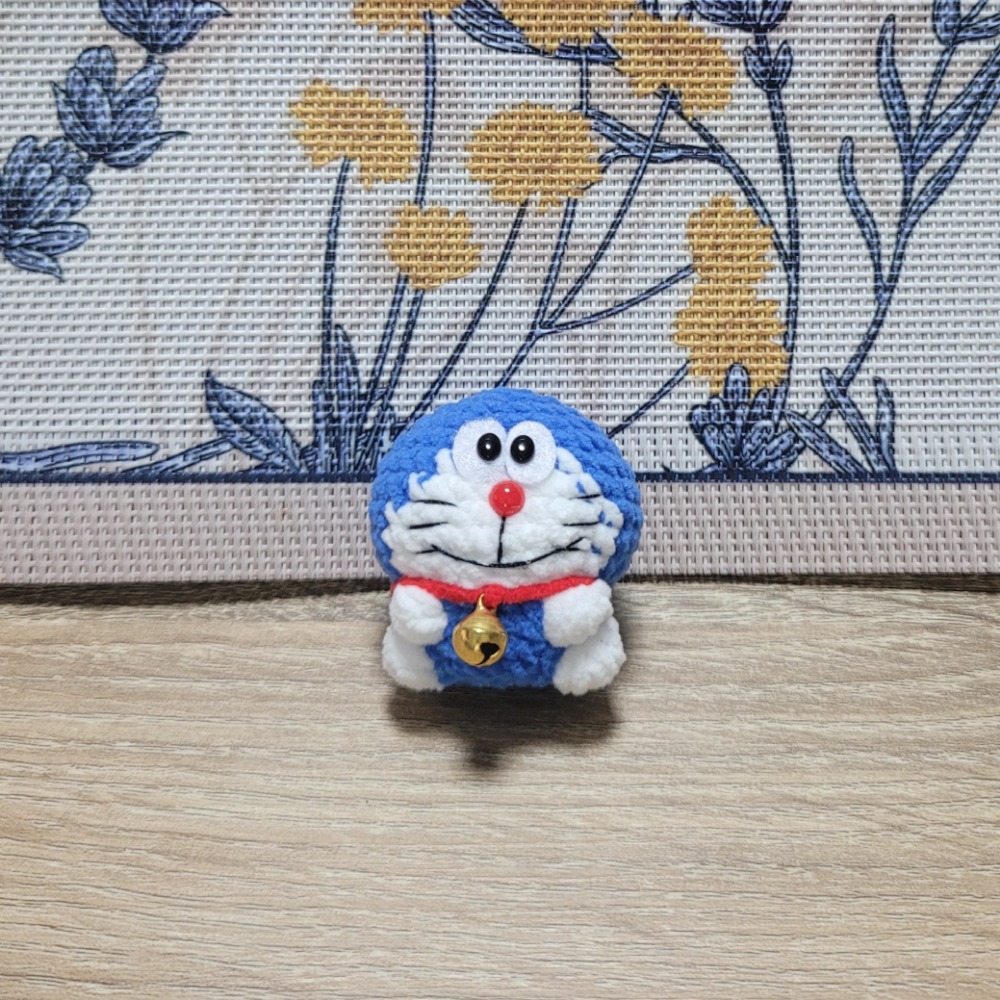 鈎針。針織。毛線娃娃～🍉迷你仔仔鑰匙圈🌈🌈-規格圖5