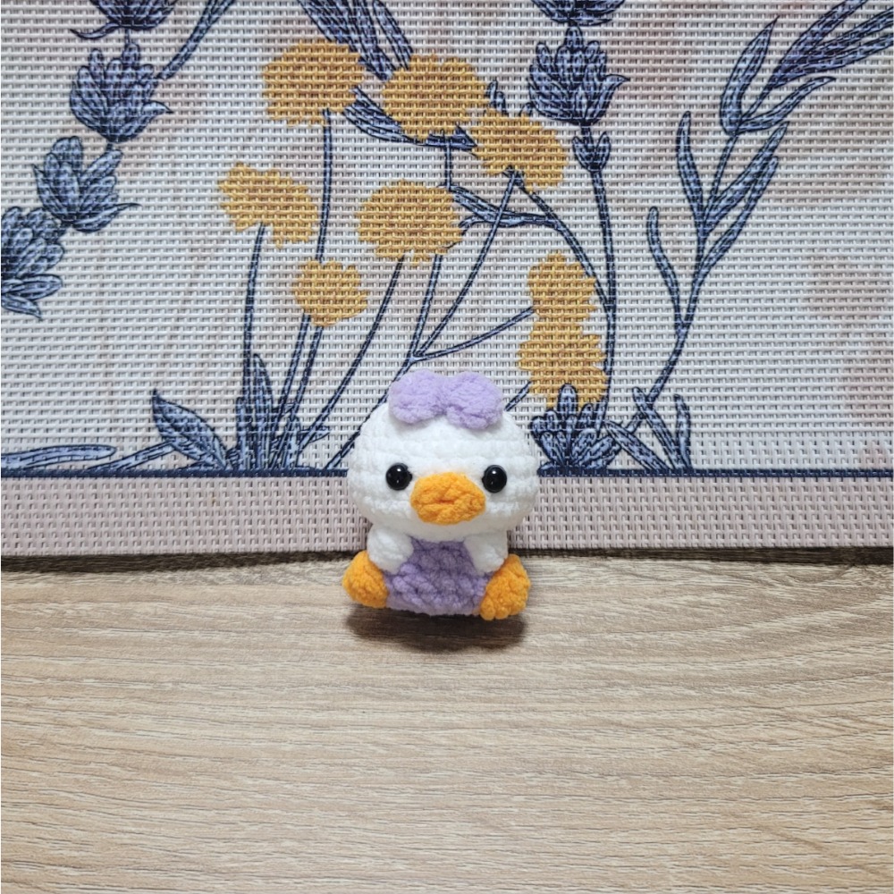 鈎針。針織。毛線娃娃～🍉迷你仔仔鑰匙圈🌈🌈-規格圖5