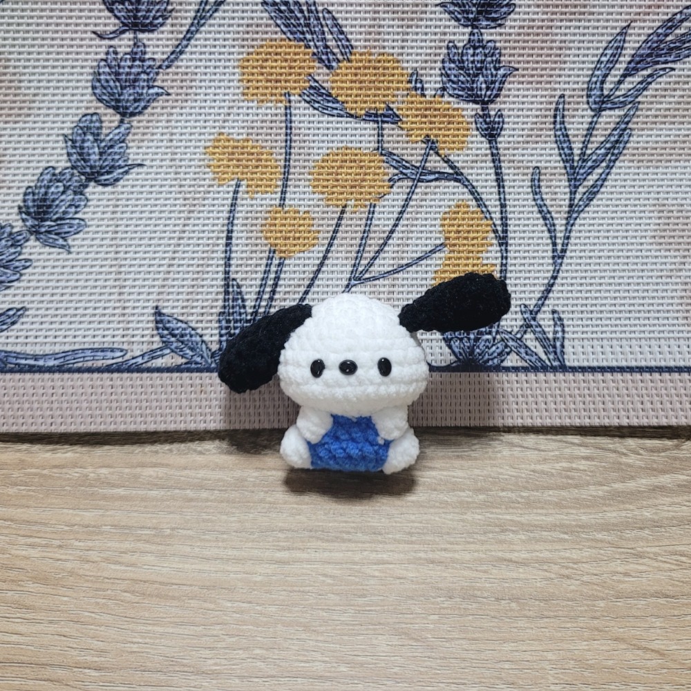 鈎針。針織。毛線娃娃～🍉迷你仔仔鑰匙圈🌈🌈-規格圖5