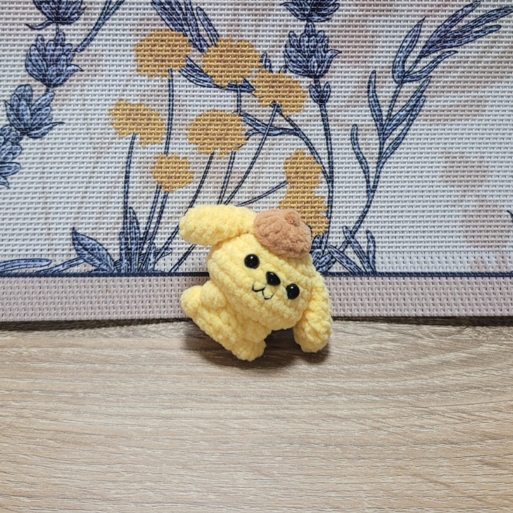 鈎針。針織。毛線娃娃～🍉迷你仔仔鑰匙圈🌈🌈-規格圖5