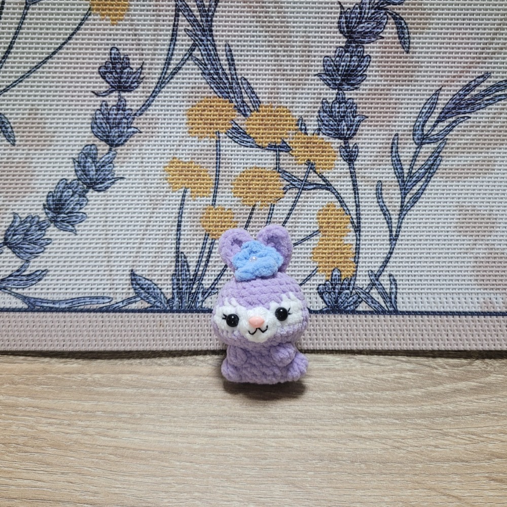 鈎針。針織。毛線娃娃～🍉迷你仔仔鑰匙圈🌈🌈-規格圖5