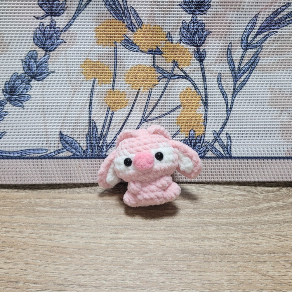 鈎針。針織。毛線娃娃～🍉迷你仔仔鑰匙圈🌈🌈-規格圖5